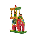 Wooden kondapalli maharaja ambari elephant indian