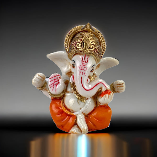 Buy Vighnaharta Ganesha Idol for Gift/Puja Online in India - Mypoojabox.in
