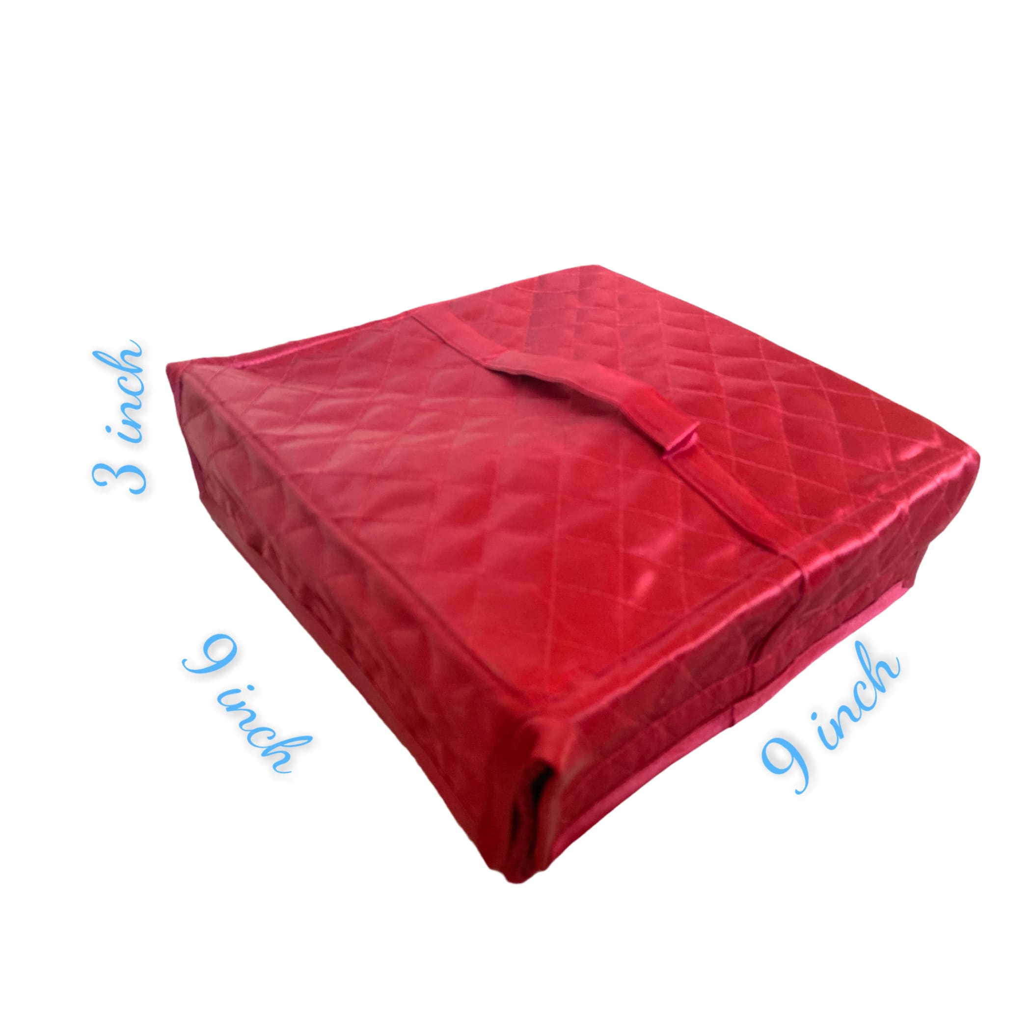 10 Pcs Dust Cover Storage Bags Satin Cloth with India