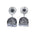 Indian earrings bollywood jhumka for women oxidised